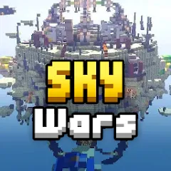 Скачать взломанную Sky Wars for Blockman Go (Скай Варс для Блокман Го)  [МОД Бесконечные деньги] - стабильная версия apk на Андроид