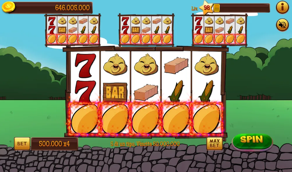 Slot Gallina 4 (Слот Галлина 4)  [МОД Mega Pack] Screenshot 1