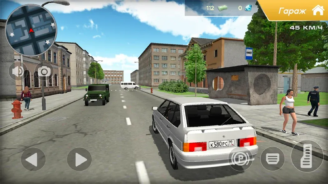 Lada 2114 Car Simulator  [МОД Unlocked] Screenshot 4