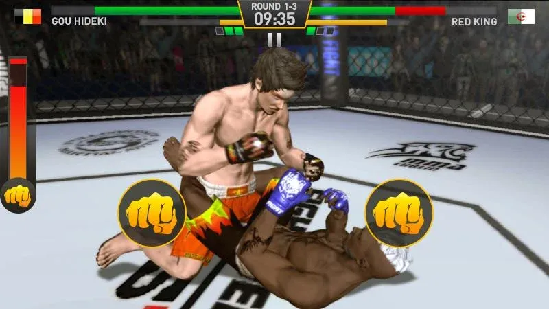 Fighting Star  [МОД Бесконечные монеты] Screenshot 1