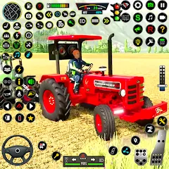 Скачать взлом Indian Tractor Simulator Games  [МОД Бесконечные монеты] - последняя версия apk на Андроид