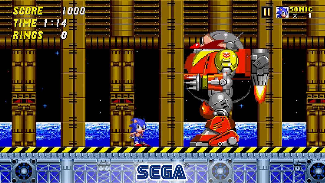 Sonic The Hedgehog 2 Classic (Соник Зе Хеджхог 2 Классик)  [МОД Menu] Screenshot 2