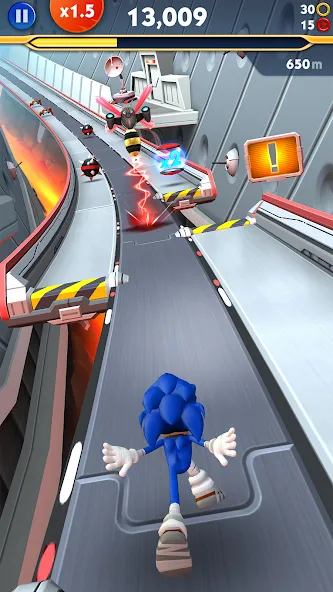 Sonic Dash 2: Sonic Boom Run (Соник Дэш 2)  [МОД Mega Pack] Screenshot 3