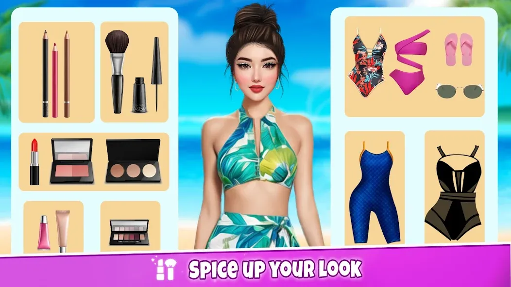 Fashion Artist: Makeup Game  [МОД Unlocked] Screenshot 5