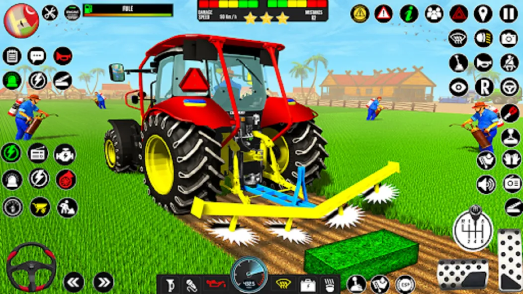 Indian Tractor Driving Game 3D (Фарминг Геймс)  [МОД Все открыто] Screenshot 5