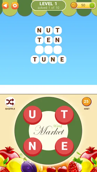 Word Market 2  [МОД Unlocked] Screenshot 1