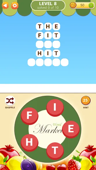 Word Market 2  [МОД Unlocked] Screenshot 2