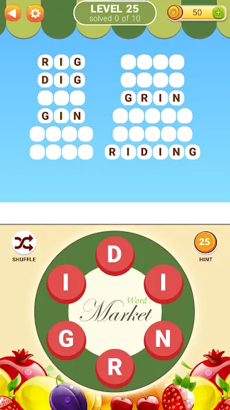 Word Market 2  [МОД Unlocked] Screenshot 3