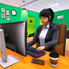 Скачать взломанную Virtual HR Manager Job Games  [МОД Все открыто] - полная версия apk на Андроид