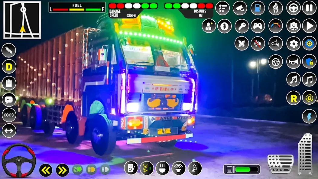 Indian Truck Driver Simulator  [МОД Unlocked] Screenshot 1