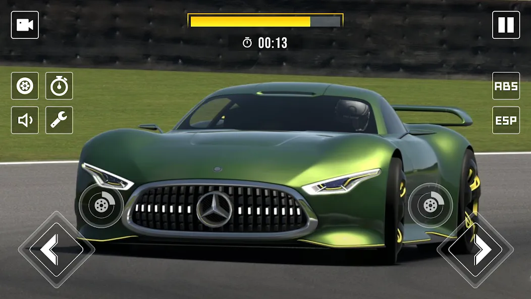 Drive Mercedes Benz Vision Car (Драйв Мерседес Бенц Вижн Кар)  [МОД Все открыто] Screenshot 3