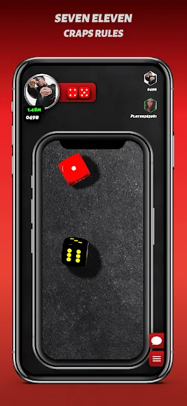 Phone Dice™ Street Dice Game (Фон Дайс Стрит Дайс Гейм)  [МОД Все открыто] Screenshot 2