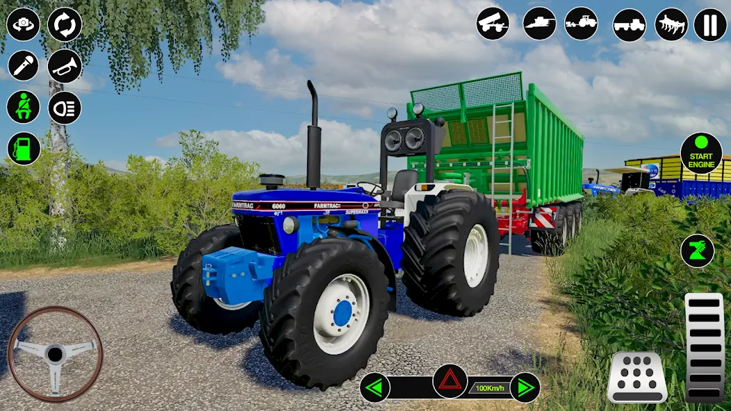 Farming Tractor Simulator Game  [МОД Много монет] Screenshot 3