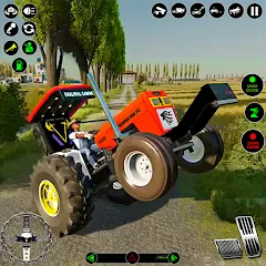 Скачать взломанную Farming Tractor Simulator Game  [МОД Много монет] - последняя версия apk на Андроид