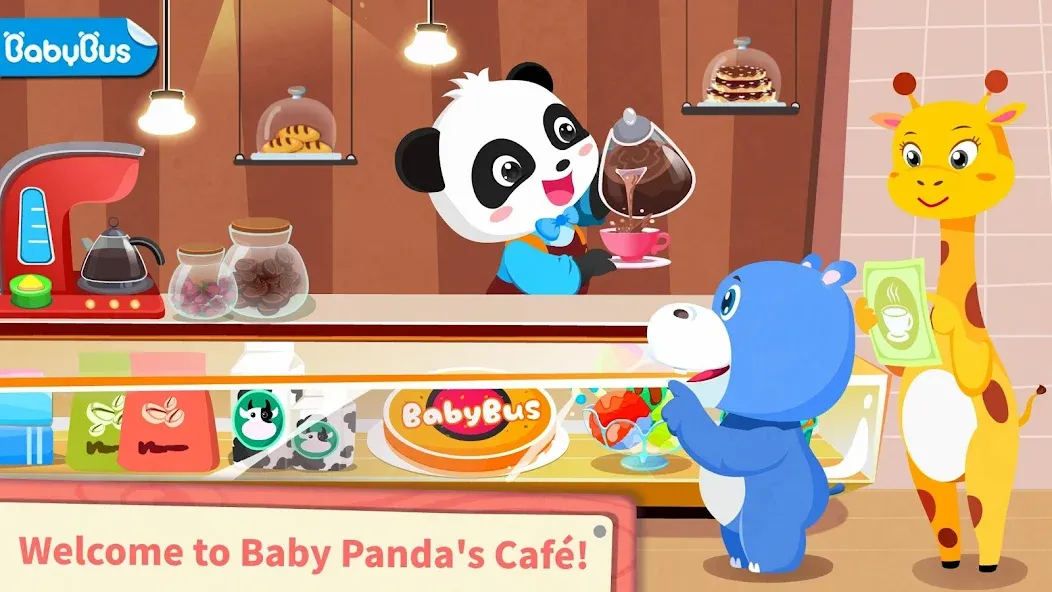 Baby Panda’s Summer: Café  [МОД Mega Pack] Screenshot 1