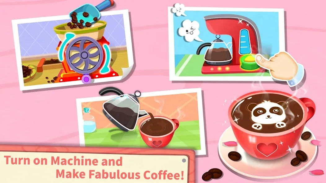 Baby Panda’s Summer: Café  [МОД Mega Pack] Screenshot 3