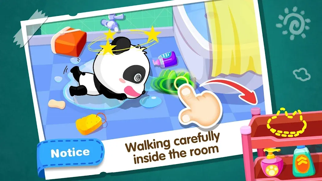 Baby Panda Home Safety  [МОД Все открыто] Screenshot 4