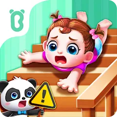 Скачать взлом Baby Panda Home Safety  [МОД Все открыто] - полная версия apk на Андроид