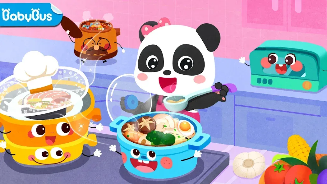 Baby Panda's Kitchen Party  [МОД Menu] Screenshot 1