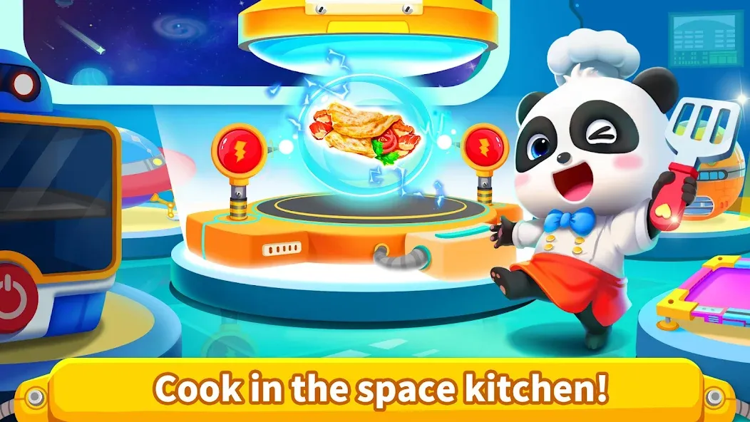 Little Panda's Space Kitchen  [МОД Много денег] Screenshot 5