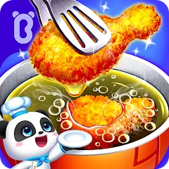 Взлом Little Panda's Space Kitchen  [МОД Много денег] - полная версия apk на Андроид