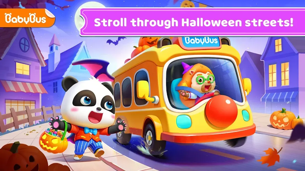 Baby Panda's School Bus  [МОД Unlocked] Screenshot 1