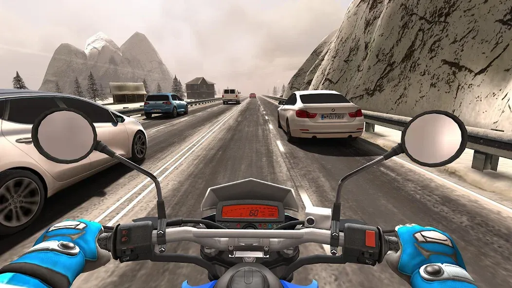 Traffic Rider (Трафик Райдер)  [МОД Unlocked] Screenshot 2