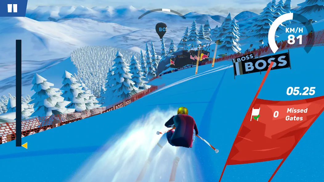 Ski Challenge (Ски Челлендж)  [МОД Все открыто] Screenshot 2