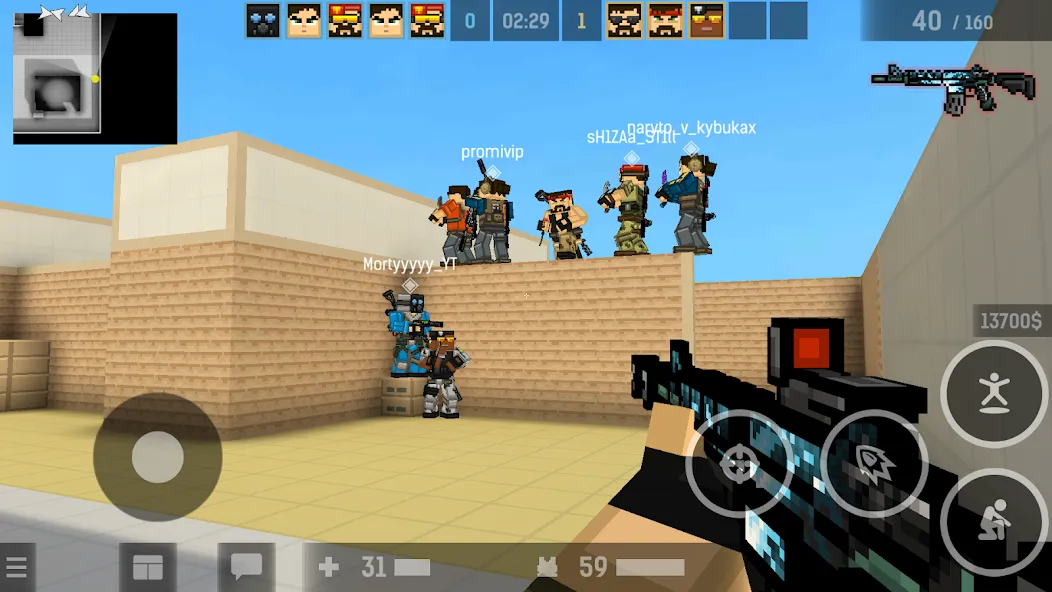 BLOCKPOST Mobile: PvP FPS (БЛОКПОСТ Мобайл)  [МОД Бесконечные деньги] Screenshot 2