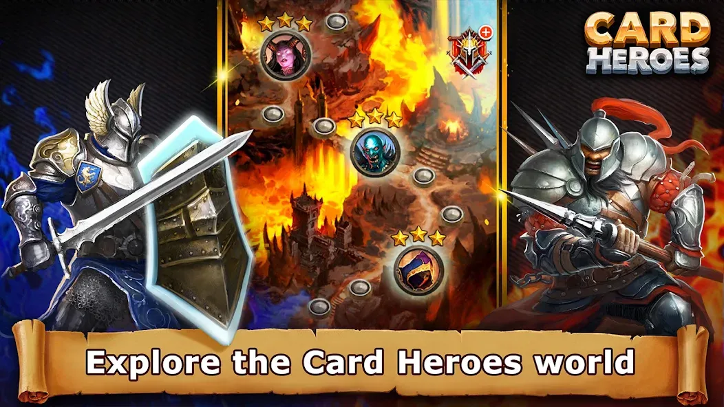 Card Heroes: TCG/CCG deck Wars (Кард Хироес)  [МОД Menu] Screenshot 3