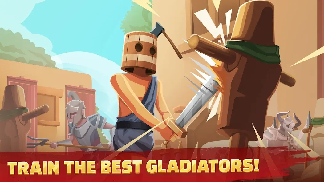 Gladiators Arena: Idle Tycoon (Гладиаторская арена)  [МОД Mega Pack] Screenshot 2