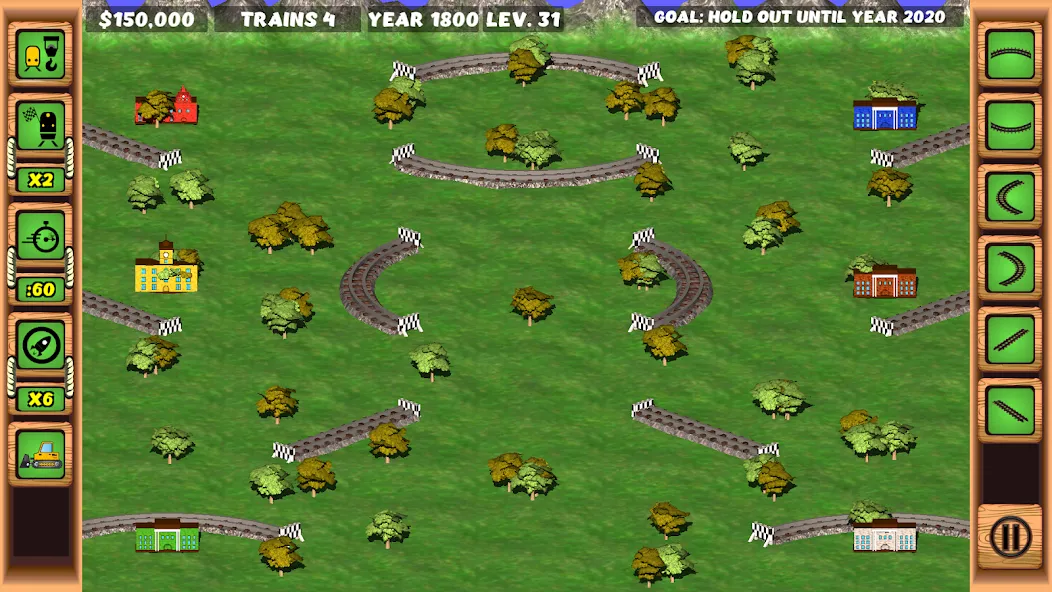 My Railroad: train and city  [МОД Все открыто] Screenshot 1