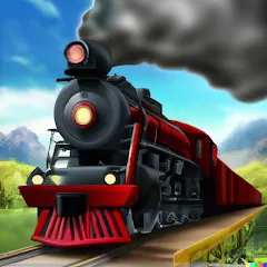 Взломанная My Railroad: train and city  [МОД Все открыто] - последняя версия apk на Андроид