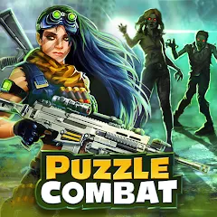 Взломанная Puzzle Combat: Match-3 RPG (Пазл Комбат)  [МОД Mega Pack] - полная версия apk на Андроид