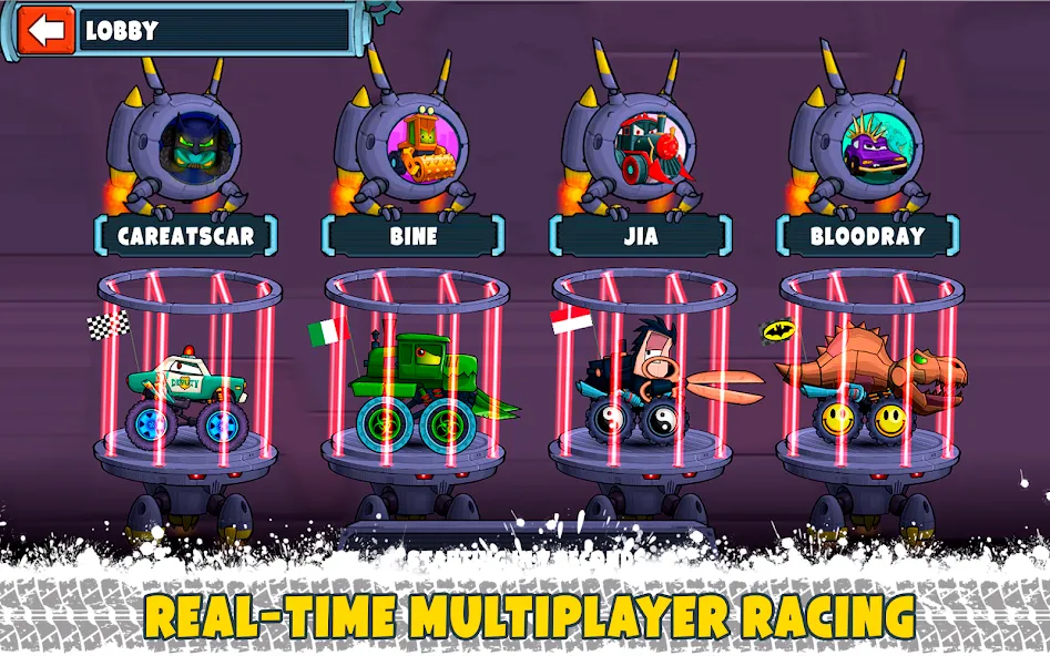 Car Eats Car Multiplayer Race (Кар Итс Кар)  [МОД Unlimited Money] Screenshot 2