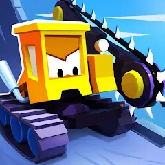 Взломанная Car Eats Car 5 - Battle Arena (С тс Са 5)  [МОД Menu] - полная версия apk на Андроид