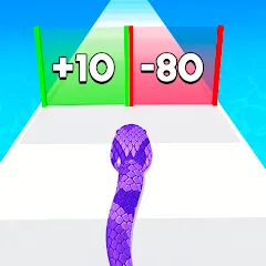 Взлом Snake Run Race・3D Running Game (Снейк Ран Рейс)  [МОД Mega Pack] - последняя версия apk на Андроид