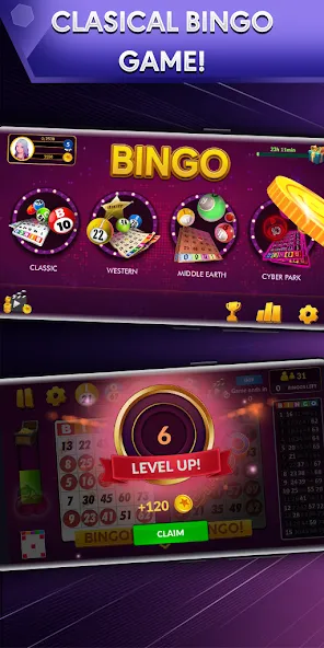 Bingo - Offline Bingo Game  [МОД Бесконечные деньги] Screenshot 2