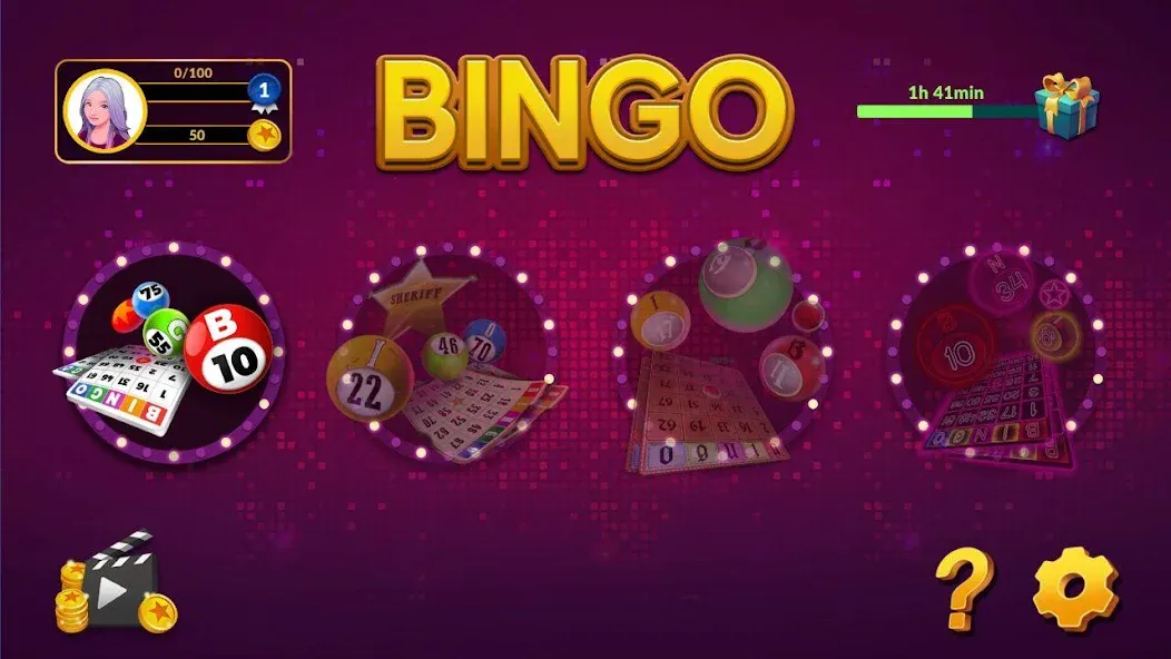 Bingo - Offline Bingo Game  [МОД Бесконечные деньги] Screenshot 5