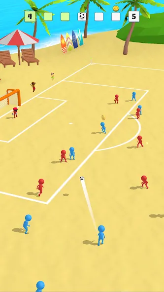 Super Goal: Fun Soccer Game (Супер Гол)  [МОД Все открыто] Screenshot 2