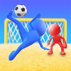 Взломанная Super Goal: Fun Soccer Game (Супер Гол)  [МОД Все открыто] - последняя версия apk на Андроид