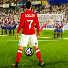 Взлом Soccer Kick Football Champion  [МОД Unlocked] - последняя версия apk на Андроид