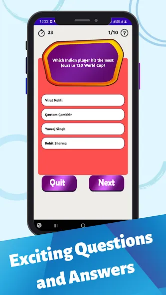 Cricket Quiz Game (Крикет Викторина Т20)  [МОД Много монет] Screenshot 4