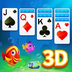 Скачать взлом Solitaire 3D Fish  [МОД Menu] - полная версия apk на Андроид