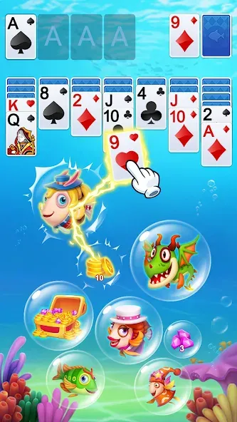 Solitaire  [МОД Unlimited Money] Screenshot 5