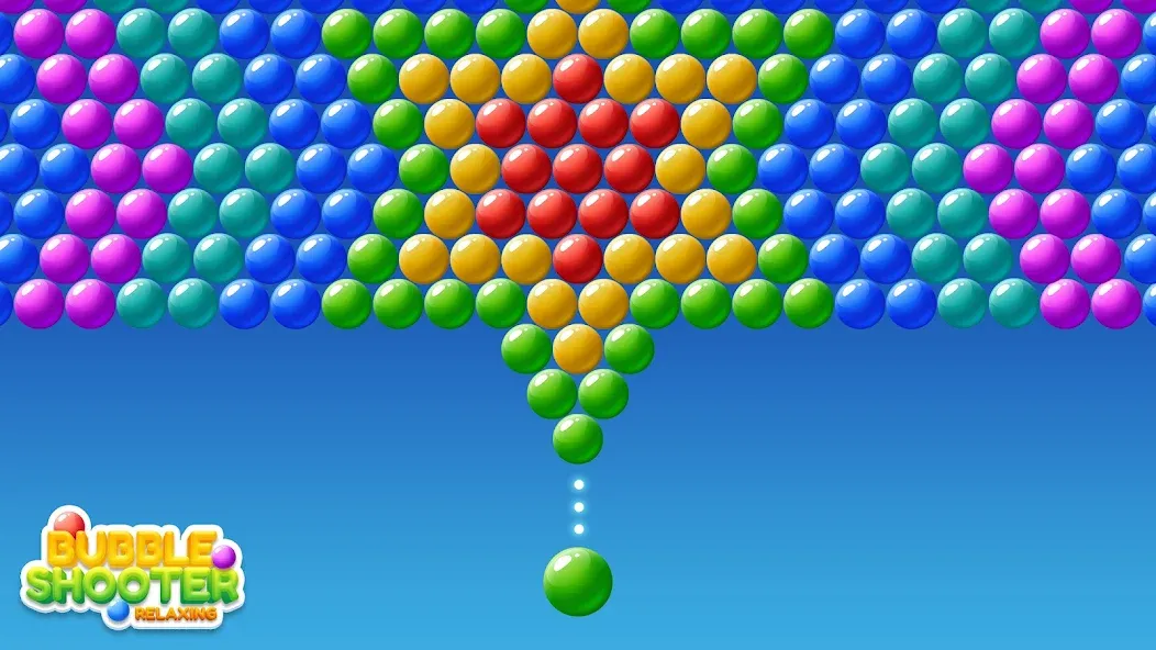 Bubble Shooter Relaxing (Бабл Шутер Релаксинг)  [МОД Много денег] Screenshot 1