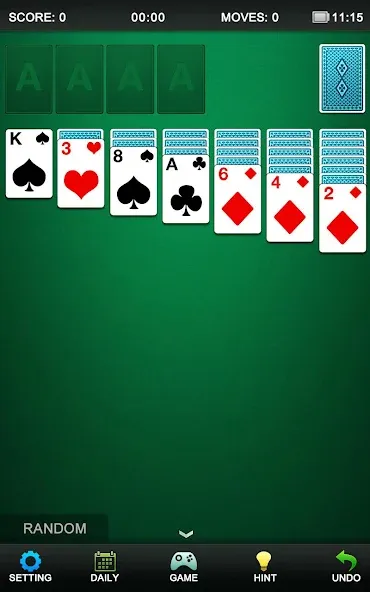 Solitaire! Classic Card Games  [МОД Бесконечные монеты] Screenshot 1