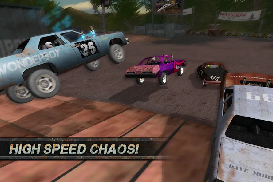 Demolition Derby: Crash Racing (Демолиция Дерби)  [МОД Бесконечные монеты] Screenshot 4