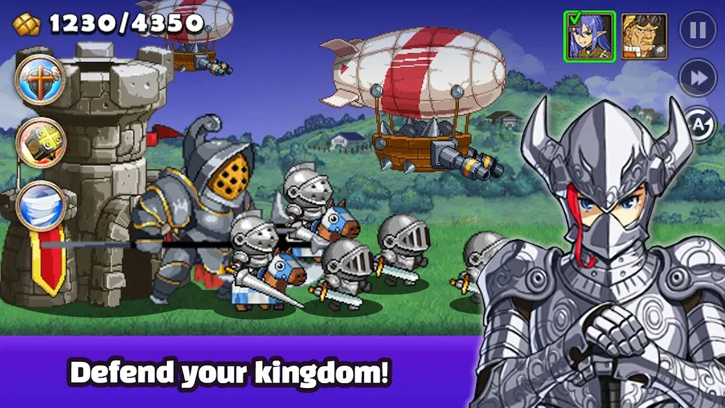 Kingdom Wars - Tower Defense (Кингдом Варс)  [МОД Много монет] Screenshot 4