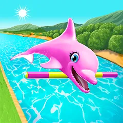 Взломанная My Dolphin Show (Май Долфин Шоу)  [МОД Все открыто] - полная версия apk на Андроид